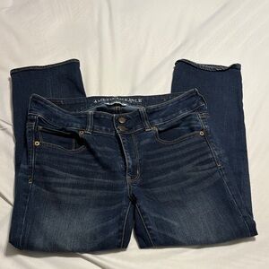 American Eagle Dark Artist Crop